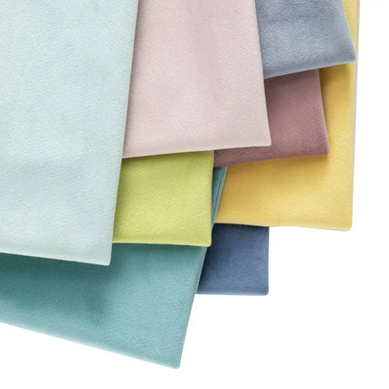 Thickened Polyester Velvet Fabric — 150cm Wide, 450g/m²