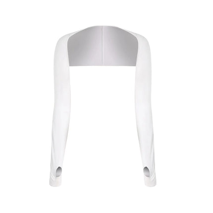 Cooling Arm Sleeves with Finger Hole — UPF 50+ Sun Protection, Unisex