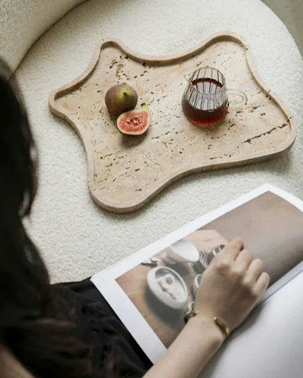 Scandinavian Elegance Marble Serving Tray Collection