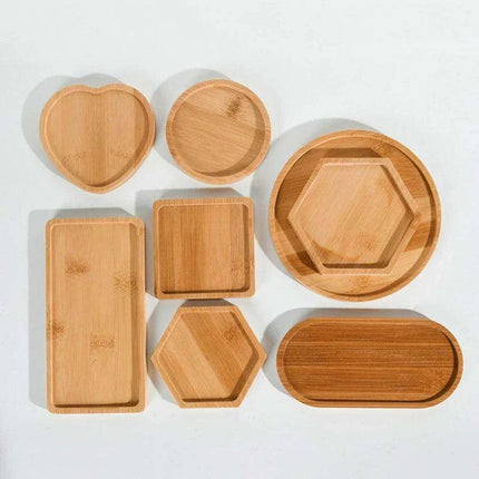 Bamboo Serenity: Chic Bathroom Storage Set with Coaster