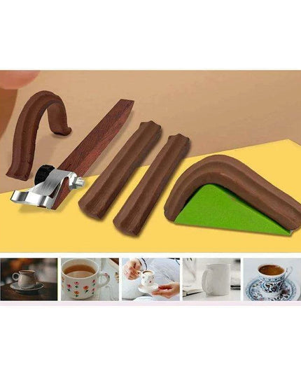 Personalized Pottery Handle Sculpting Tool - Innovative Mug and Kitchen Utensil Designer Scraper