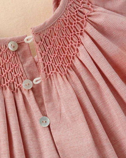 Charming Handcrafted Pink Summer Dress and Pants Ensemble for Baby Girls with Elegant Embroidery