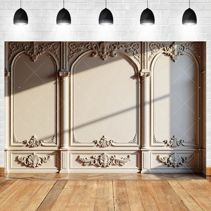 Retro European Palace Photography Backdrop – 13 Designs, Vinyl & Polyester