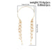 Vintage Gothic Star Crystal Necklace with Sequined Tassel Detail