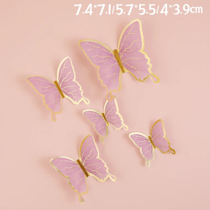 Chiffon Moon Boat Ballet Girl Lace Flower Acrylic Cake Topper Happy Bi
