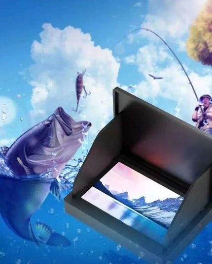 Professional 1080P Underwater Fishing Camera with 4.3" LCD, 220° Field of View, Night Vision, and Waterproof Design