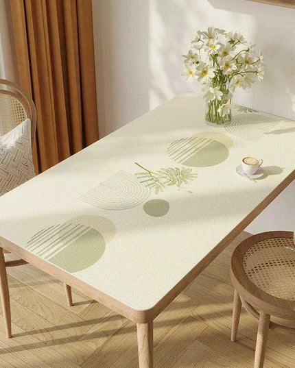 Luxurious Waterproof PU Leather Table Protector: Elegant Shield for Your Furniture