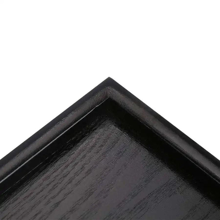 Elegant Rectangular Wooden Serving Tray Set - Eco-Friendly Tea Accessories in 3 Sizes