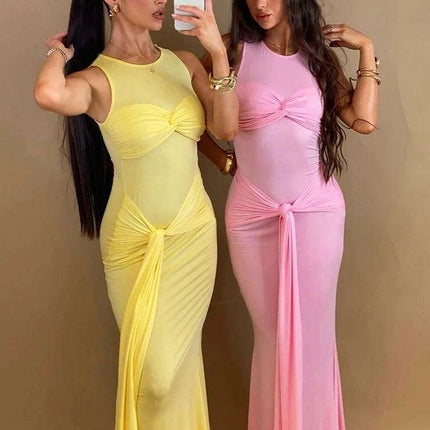 Knit Drape Dress: Effortless Elegance for Every Occasion