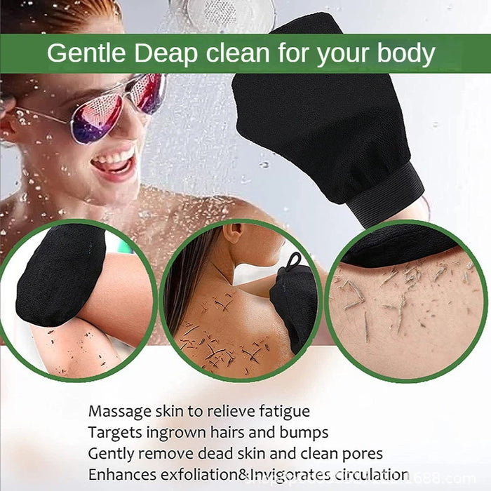 Korean Spa-Inspired Magic Exfoliating Shower Mitt for Silky Smooth Skin