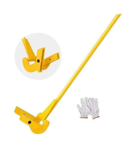 Heavy-Duty 41-Inch Carbon Steel Pallet Pry Bar Tool for Efficient Woodworking