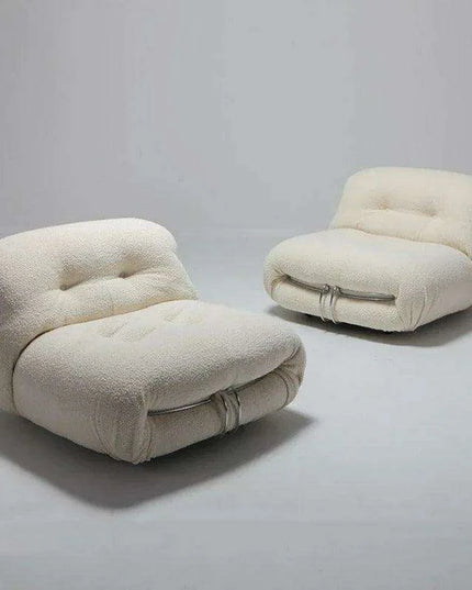 Italian-Inspired Cozy Single Sofa for Stylish Apartment Living