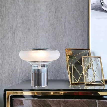 Nordic Minimalist Glass Bedside Table Lamp Designer Creates Unique Decorative Lighting for Living Room, Study Desk Lamp nordic-minimalist-glass-bedside-table-lamp-designer-creates-unique-decorative-lighting-for-living-room-study-desk-lamp