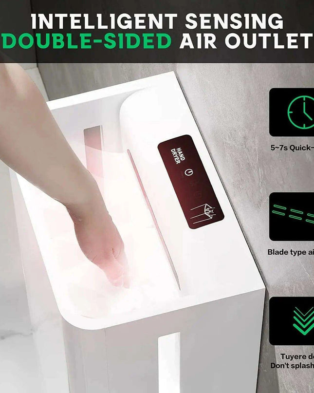 UltraFast HEPA Commercial Hand Dryer with Advanced Energy Saving Technology
