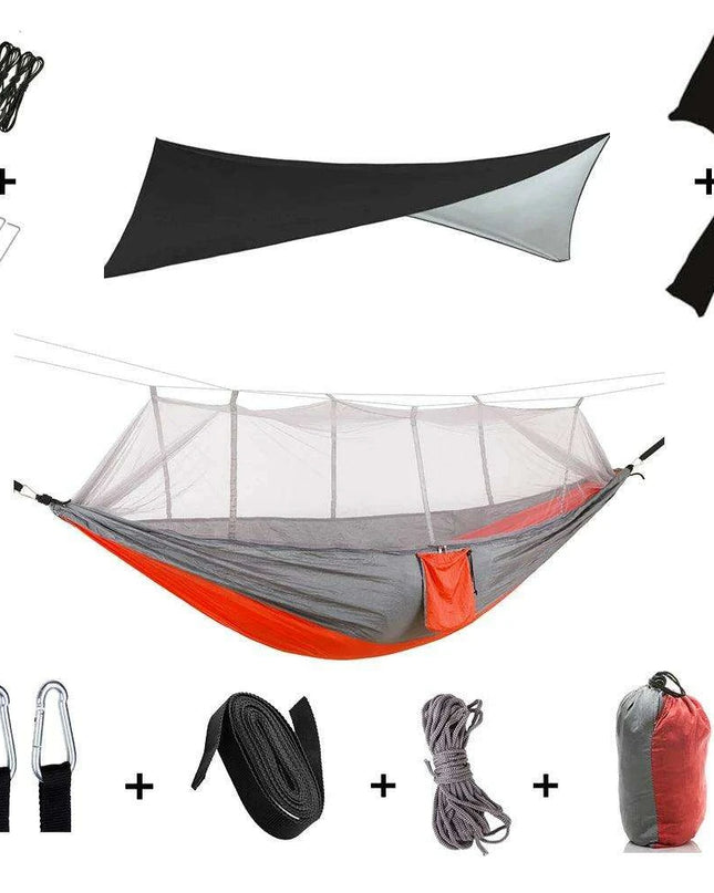 Premium Explorer's Hammock Kit - All-in-One Outdoor Survival Gear