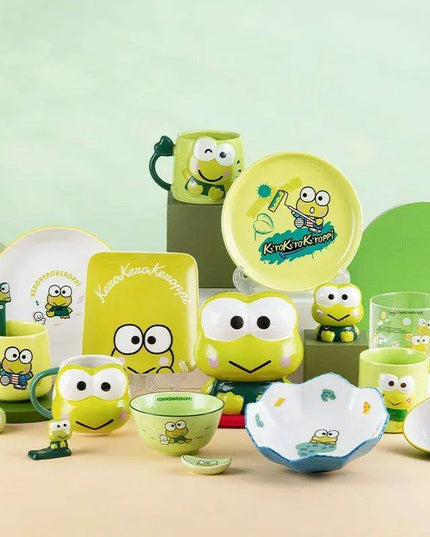 Anime-Inspired Ceramic Tableware Set - Fun Dining Experience for Collectors