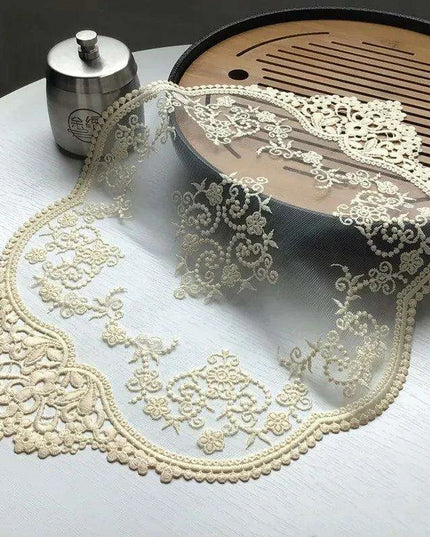 Elegant European-Style Dining Mat Set with Built-In Cup Holder for Special Celebrations