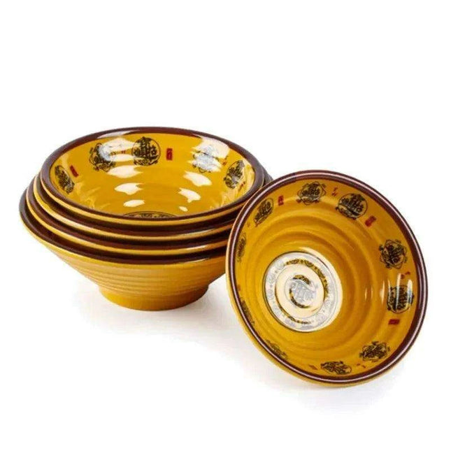 Chic Melamine Bowl for Ramen and Salad – Perfect for Home and Restaurant Use