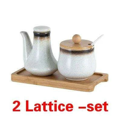 Exquisite Japanese Ceramic Spice Collection for Culinary Excellence