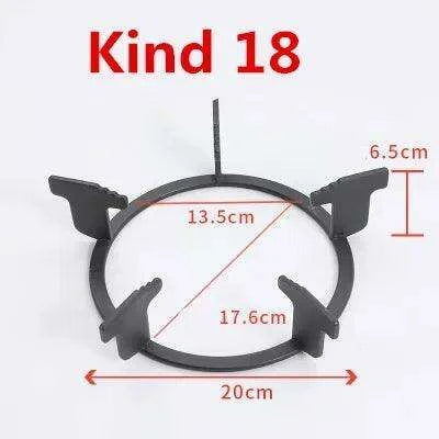 Versatile Heavy-Duty Cast Iron Pot Support Rack - Quick Shipping & Exceptional Quality