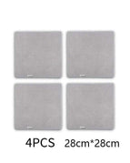 4pcs Grey 28x28cm