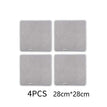 4pcs Grey 28x28cm