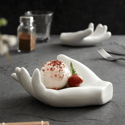 Elegant White Ceramic Dinnerware Set for a Luxurious Dining Experience