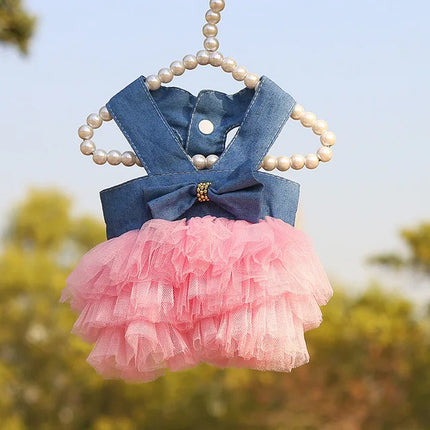 Dog & Cat Lace Princess Dress