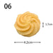 Lifelike Cookie Display Collection - 16 Realistic Replicas for Bakery Showcases and Photography