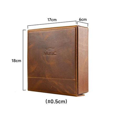 Luxurious Italian Flannelette Storage Case for USB DAC & Headphone Accessories