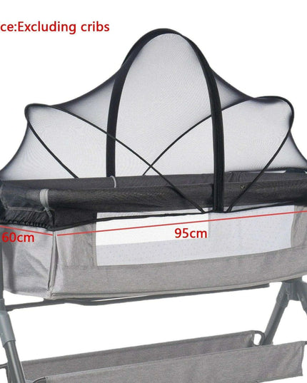 Versatile Mosquito Net for Baby Cribs - Lightweight, Removable, and Breathable Protection for Year-Round Use