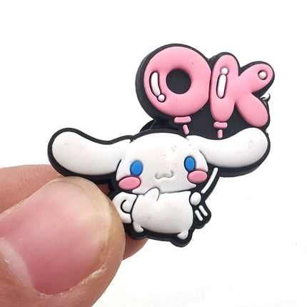 Kuromi Delight Shoe Charm: Whimsical Footwear Enhancement