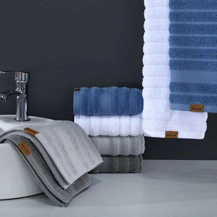 Luxury Combed Cotton Towel Set: Elevate Your Daily Comfort