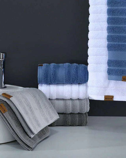 Luxury Combed Cotton Towel Set: Elevate Your Daily Comfort