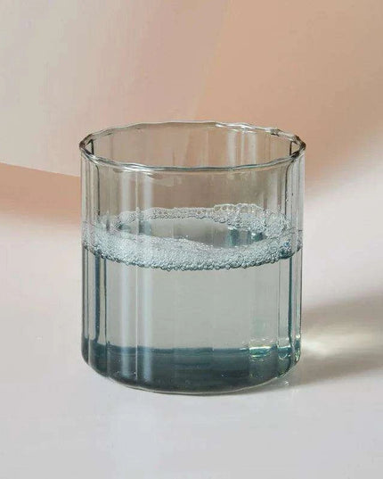 Vibrant Heat-Resistant Glass Mug Collection - Set of 6 Stylish Cups for Every Occasion