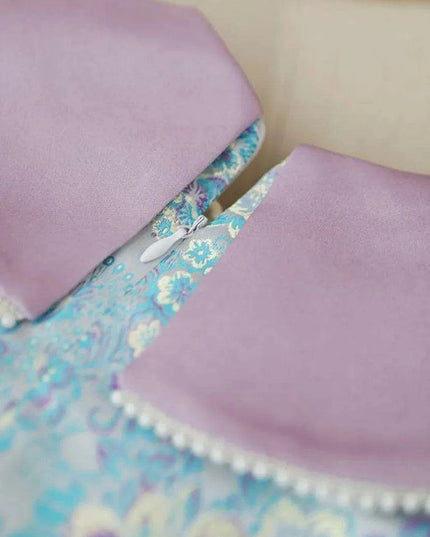 Elegant Girls' Birthday Dress with Big Bow - Boutique Party Gown for Kids A2518