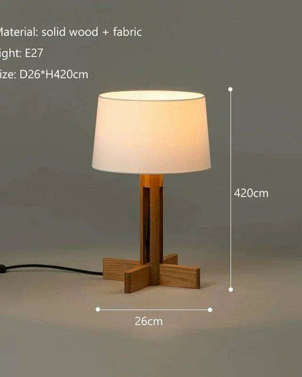 Rustic Wabi Sabi Walnut Floor Lamp - Stylish Illumination for Any Room