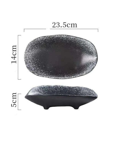 Chic High-Legged Ceramic Serving Bowl for Contemporary Dining Style