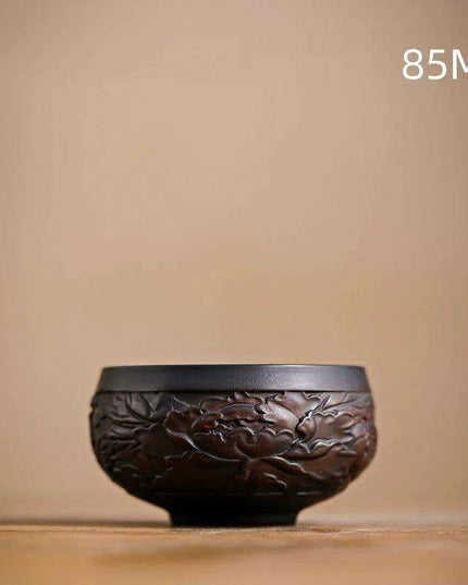 Handcrafted 85ML Jianshui Purple Pottery Tea Set