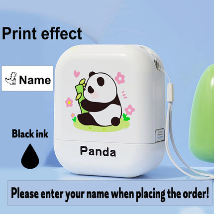 Punaline Custom Kids Name Stamp - Eco-Friendly Ink, Personalized Seal