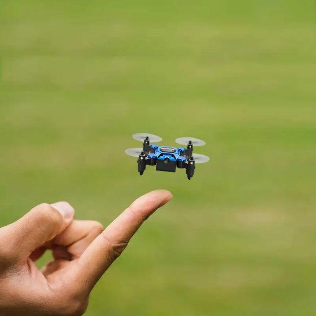 Mini Folding Mosquito Drone — RC, Optional Aerial Camera, 3 Colours