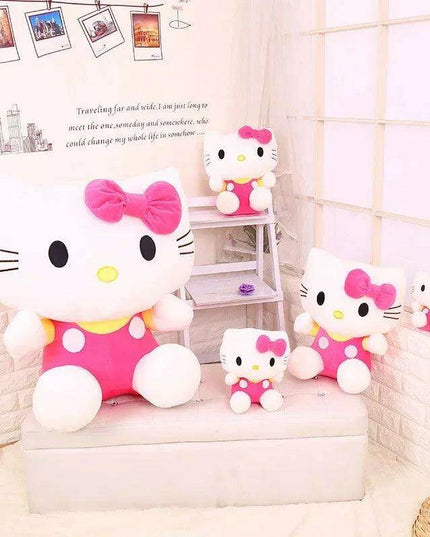 Y2K Hello Kitty Cozy Plush Toy - Adorable Kawaii Cuddly Companion for Children's Birthday Celebrations