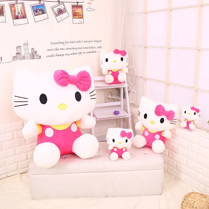 Enchanting Y2K Hello Kitty Plushie - Premium Kawaii Toy for Kids' Birthday Celebrations