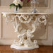 Elegant Vintage European Console Table with Storage - Stylish Entryway Cabinet