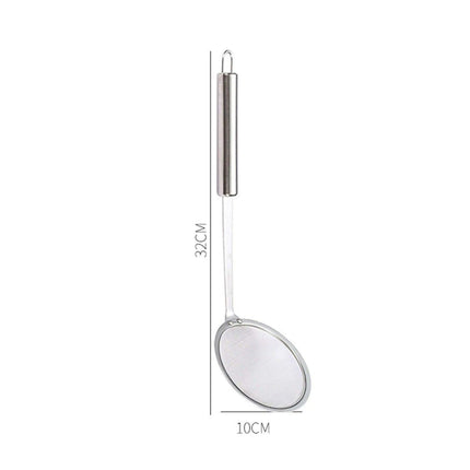 Precision Stainless Steel Skimmer Spoon for Effortless Cooking and Filtration