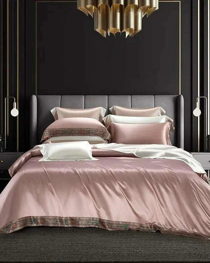 Mulberry Silk & Bamboo 4-Piece Bedding Set
