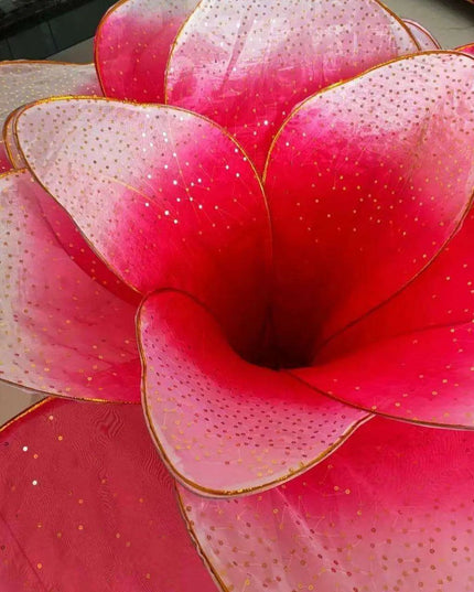 Radiant Bloom LED Glow Dress for Elegant Events