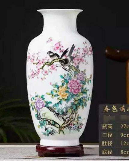 Antique Chinese Ceramic Vase with Intricate Animal Motif - Timeless Charm