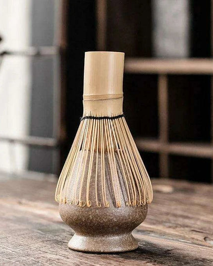 Zen Matcha Tea Set with Bamboo Whisk and Spoon