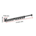 Collapsible Garment Hanging Rack for Compact Storage in Indoor & Outdoor Areas